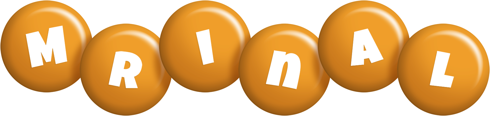 Mrinal candy-orange logo