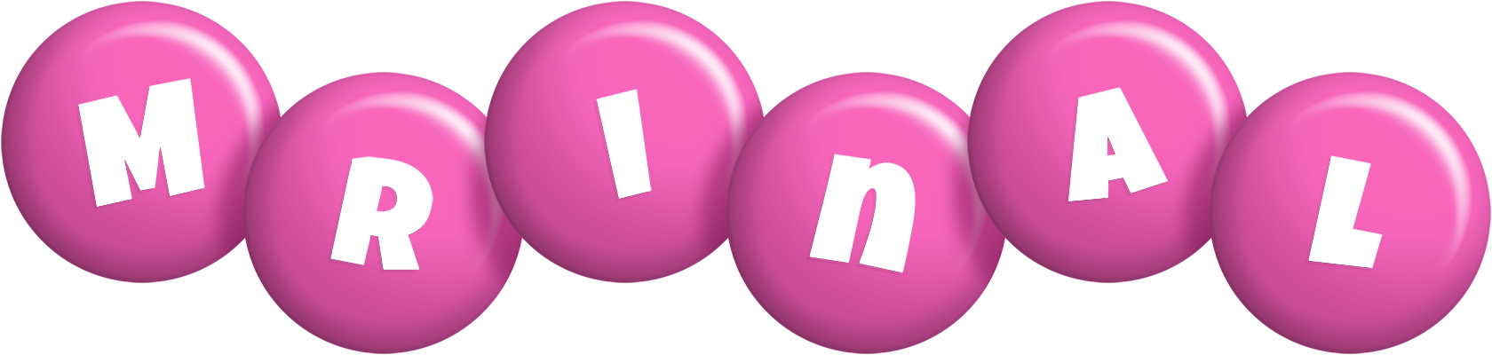 Mrinal candy-pink logo