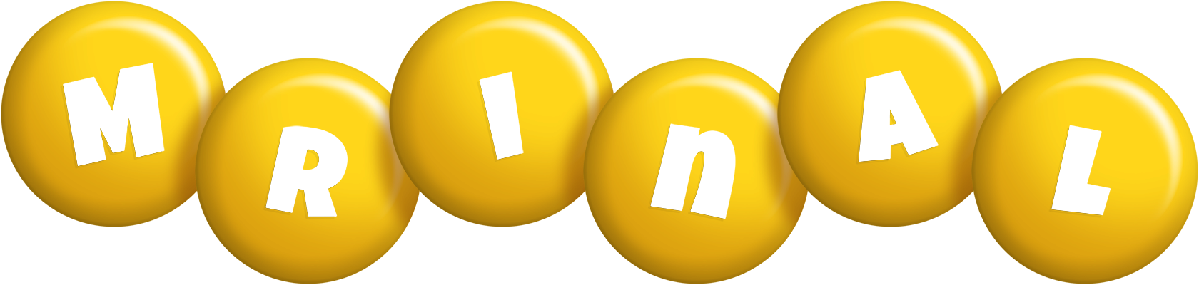 Mrinal candy-yellow logo