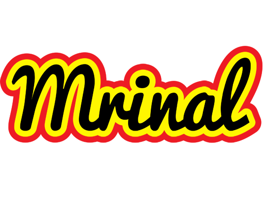 Mrinal flaming logo