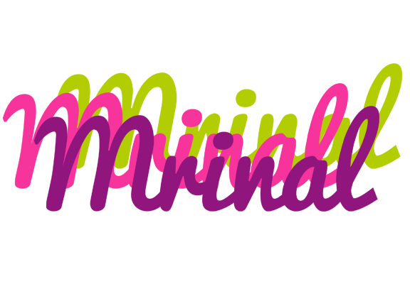 Mrinal flowers logo