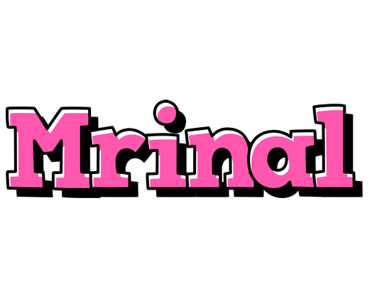 Mrinal girlish logo