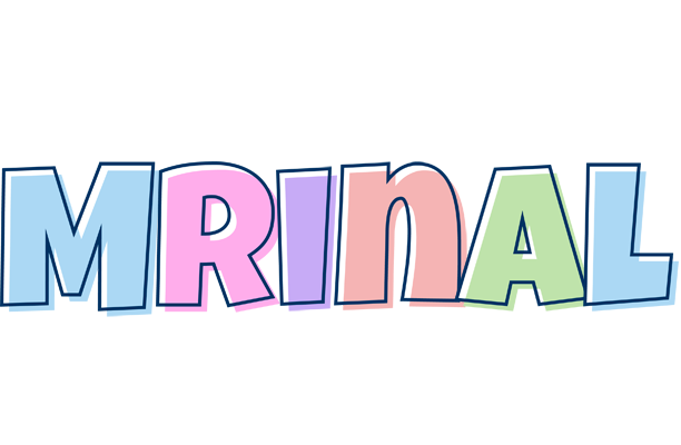 Mrinal pastel logo