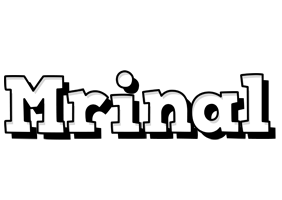 Mrinal snowing logo