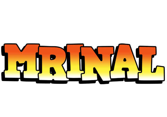Mrinal sunset logo