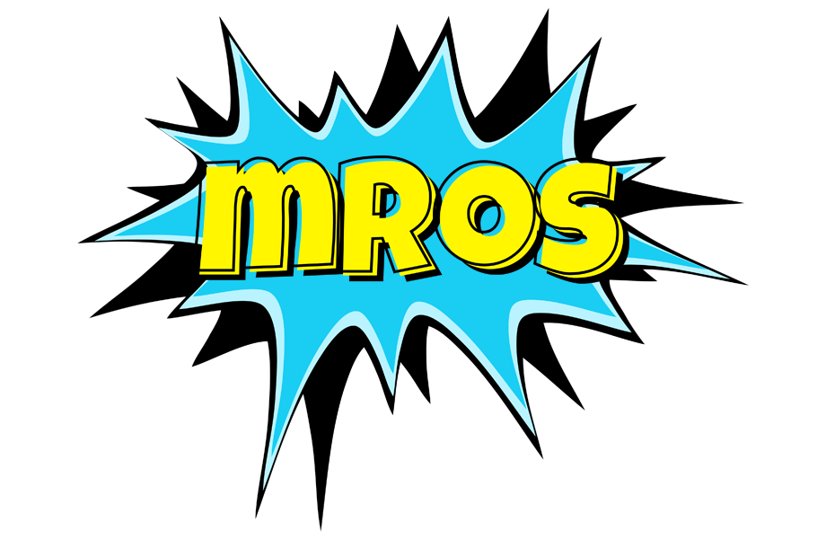 Mros amazing logo