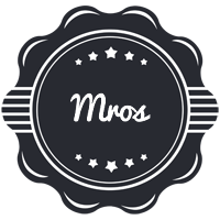 Mros badge logo