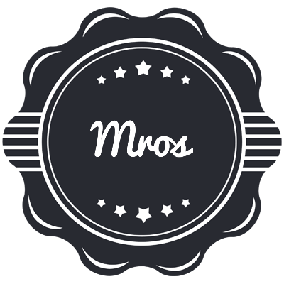 Mros badge logo