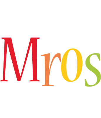 Mros birthday logo