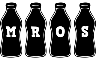 Mros bottle logo