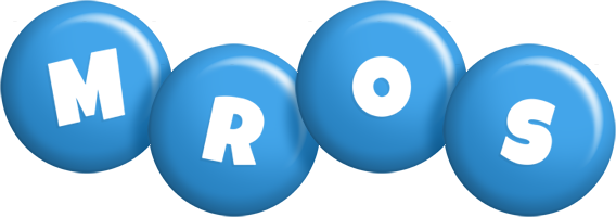 Mros candy-blue logo