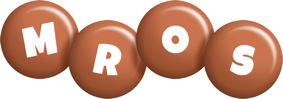 Mros candy-brown logo