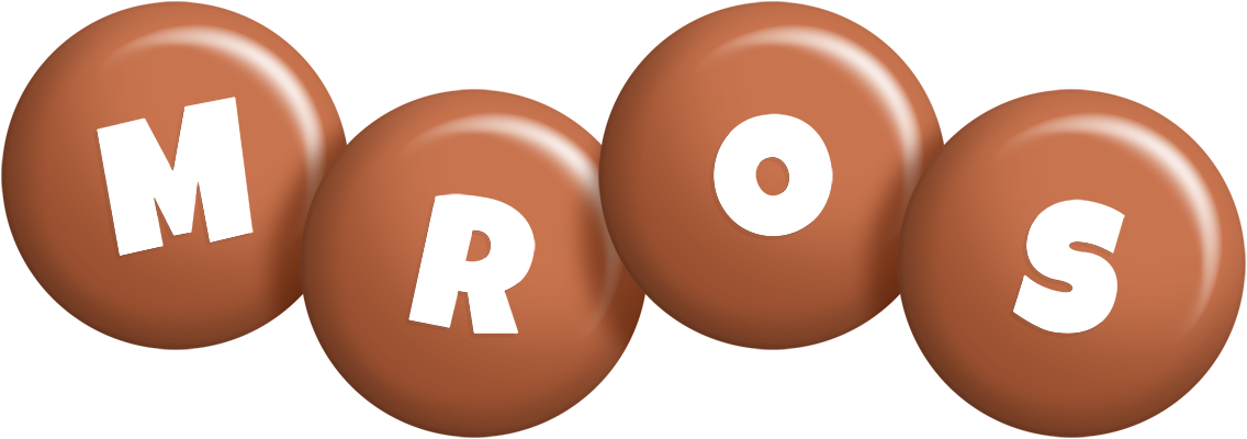 Mros candy-brown logo