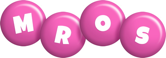 Mros candy-pink logo