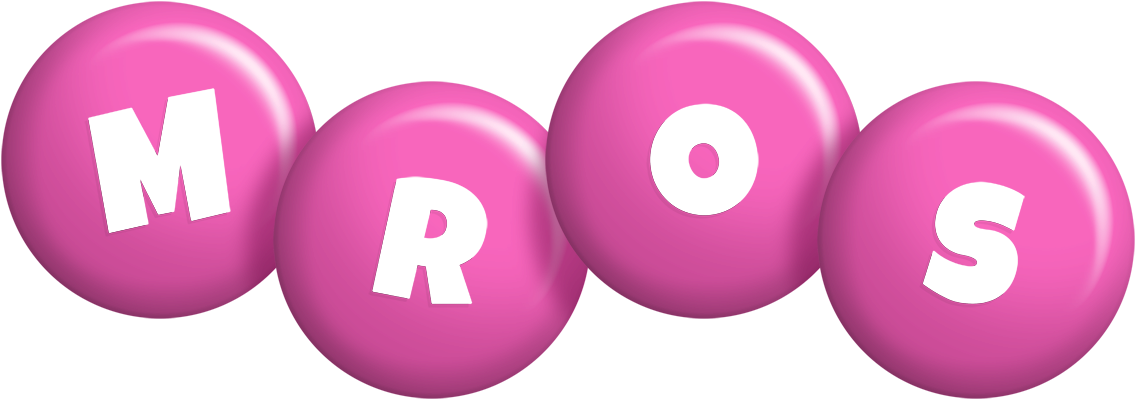 Mros candy-pink logo