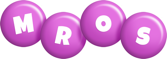 Mros candy-purple logo