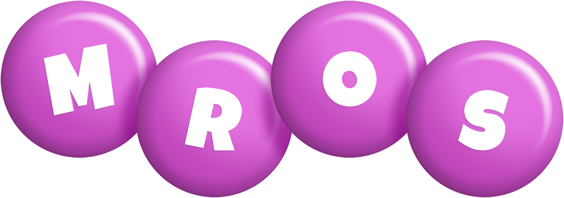 Mros candy-purple logo