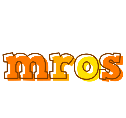 Mros desert logo