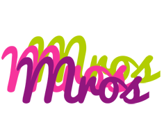 Mros flowers logo