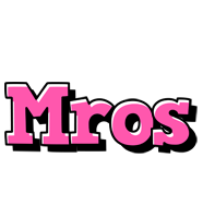 Mros girlish logo