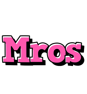 Mros girlish logo