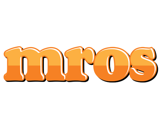 Mros orange logo