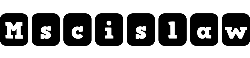 Mscislaw box logo