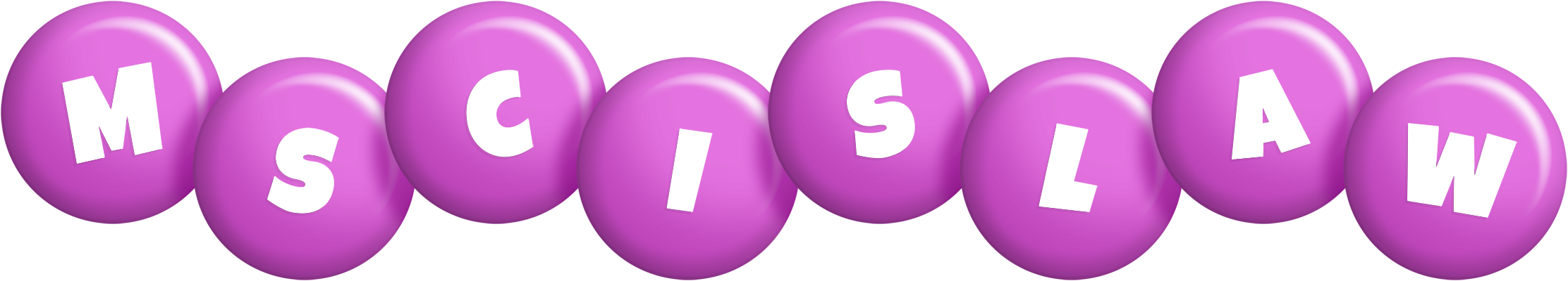 Mscislaw candy-purple logo