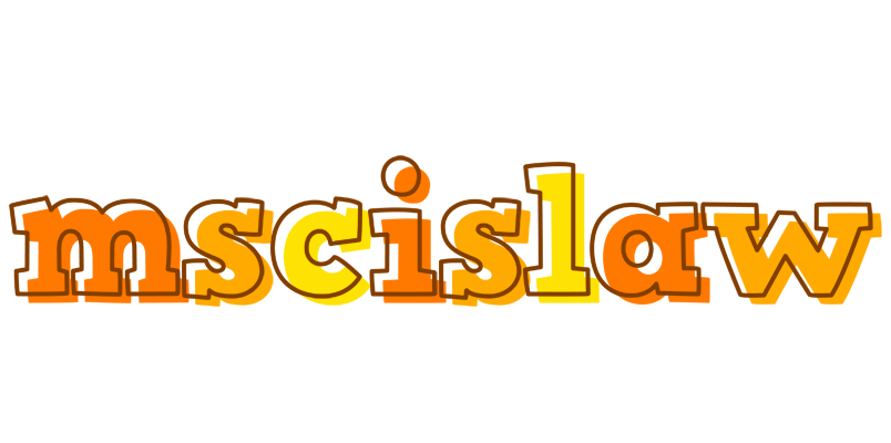 Mscislaw desert logo