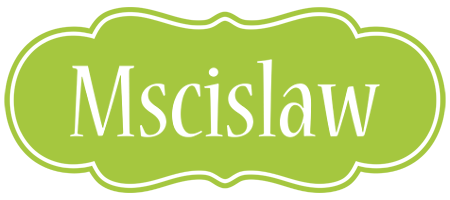 Mscislaw family logo
