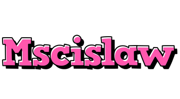 Mscislaw girlish logo