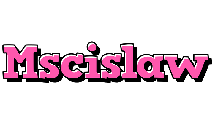 Mscislaw girlish logo