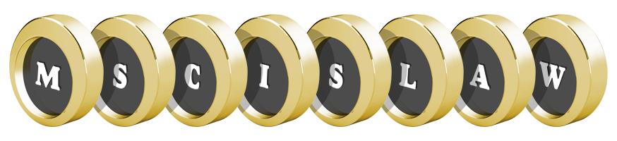 Mscislaw gold logo