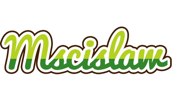 Mscislaw golfing logo