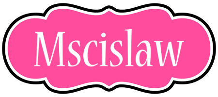 Mscislaw invitation logo