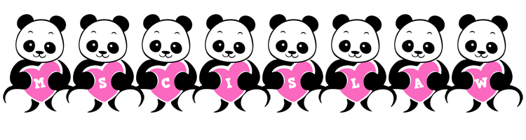 Mscislaw love-panda logo