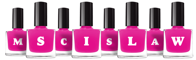 Mscislaw nails logo