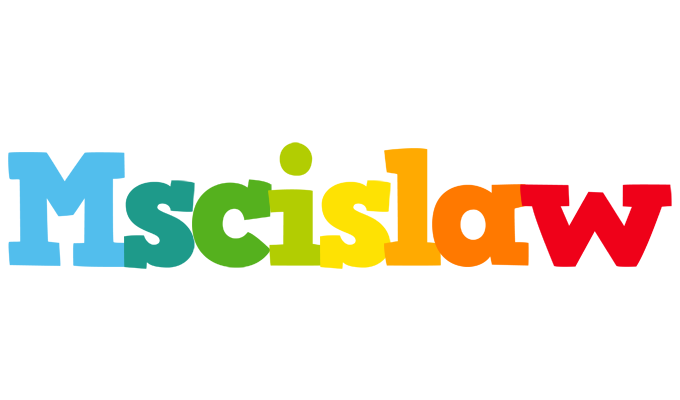 Mscislaw rainbows logo
