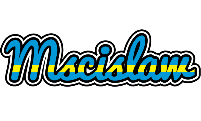 Mscislaw sweden logo