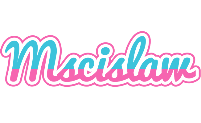 Mscislaw woman logo
