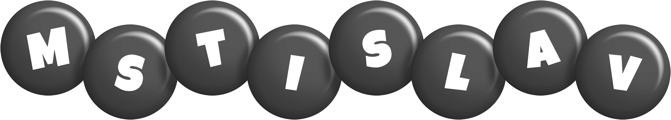 Mstislav candy-black logo