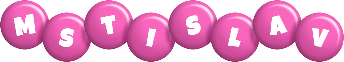 Mstislav candy-pink logo