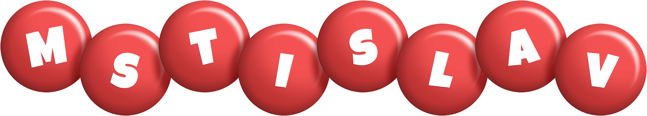 Mstislav candy-red logo