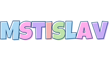 Mstislav pastel logo