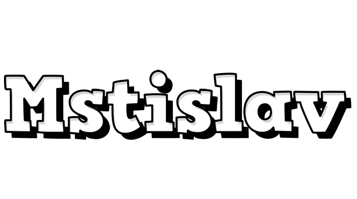 Mstislav snowing logo