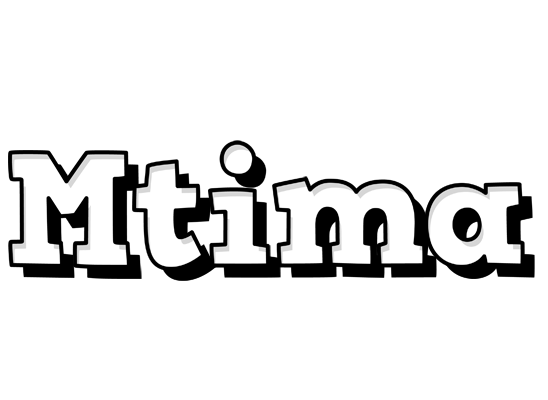 Mtima snowing logo