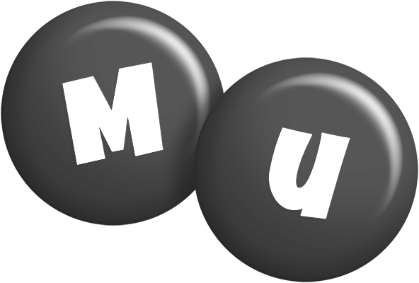 Mu candy-black logo