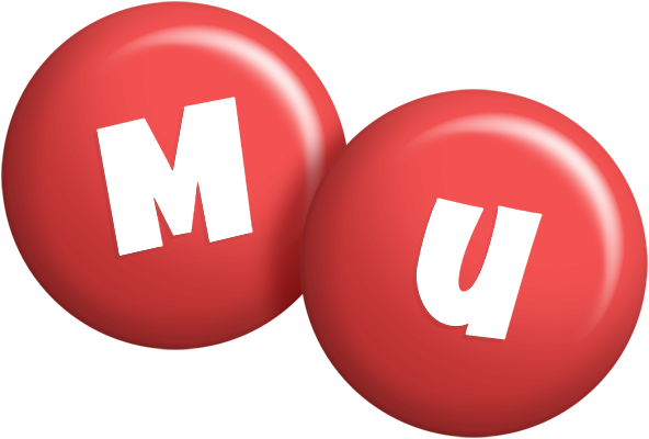 Mu candy-red logo