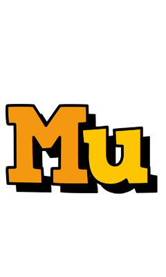 Mu cartoon logo