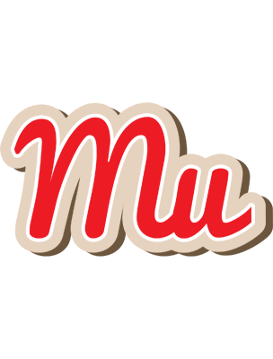 Mu chocolate logo